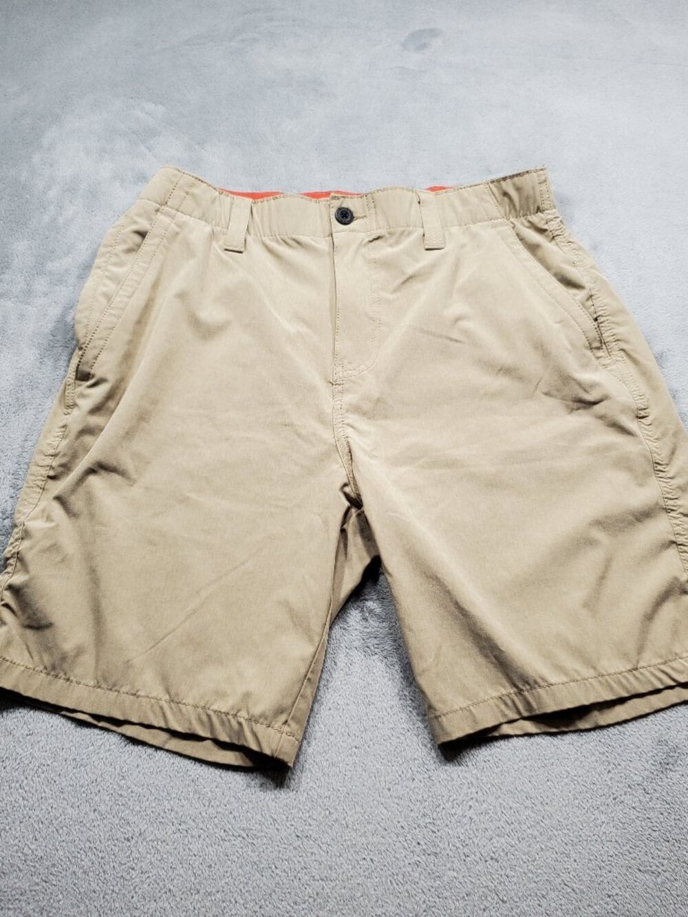 Denali Hybrid Walk Stretch Performance Quick Dry Shorts Khaki Tan Men Sz 34